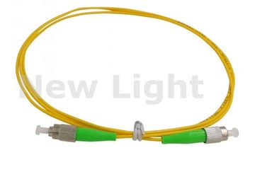 FC / APC - przewód światłowodowy FC / APC z pojedynczym kablem 9/125 Simplex PVC Yellow