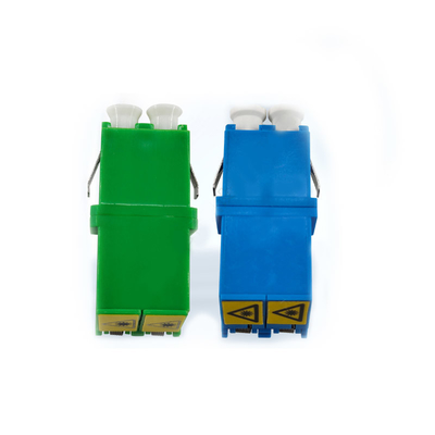 Adapter LC światłowodowy do ethernetu Roletka Zirkonia Ceramic Sleeve Sleeve Material