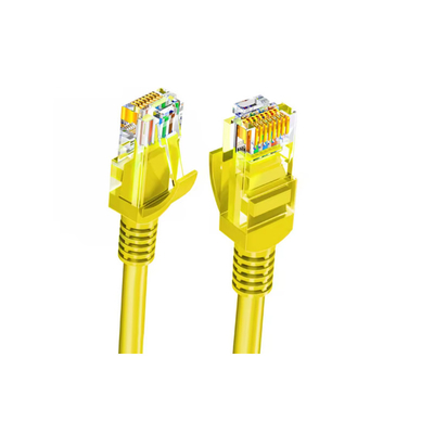 Cat6a Podwójne osłony UTP kabel sieciowy 25AWG Cat6 Złote gołe przewodniki miedziane
