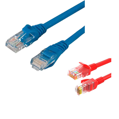 Ultra czysta miedź Cat7 Patch Cord Złote połączenie UL Certified 100% Continuity Test