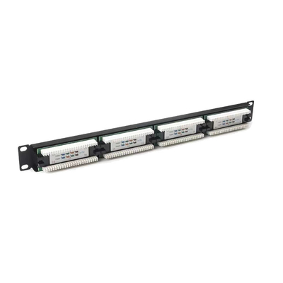 24 port Cat5e-Cat7 Rack Mountable Ethernet Patch Panel z zarządzaniem kablami
