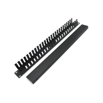 Panel krosowy RJ45 1U do montażu w szafie rack 24 porty, kompatybilny z sieciami Ethernet Cat6a