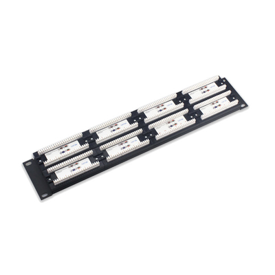 Ethernet Patch Panel RoHS Certified Shielded Rack Mountable Panel z zarządzaniem kablami