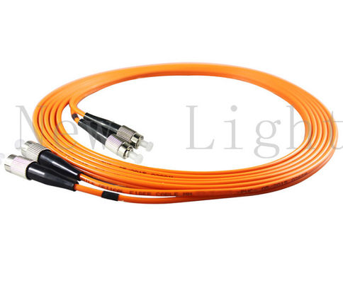 FC-FC Multi Mode Optical Fiber Patch Cord z materiałem PVC/LSZH i średnicą 0,9/2,0/3,0 mm