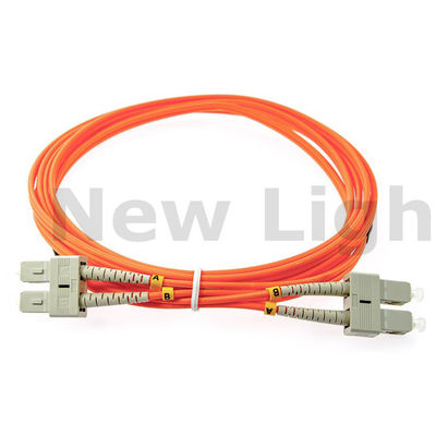 3 metry SC-SC Multi Mode Duplex Fiber Patch Cord OM2/OM3/OM4 Kabel 50/125 2.0