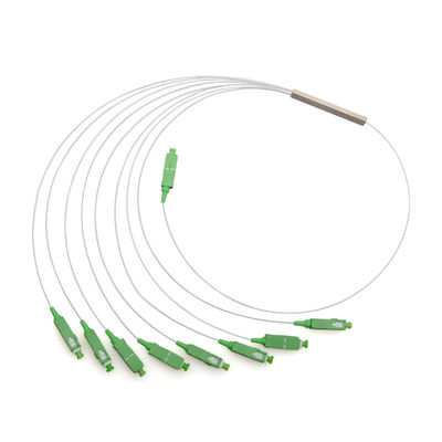 Rozdzielnik PLC typu rur stalowych z niską stratą wstawienia i długością fali 1260-1650 nm dla sieci światłowodowych