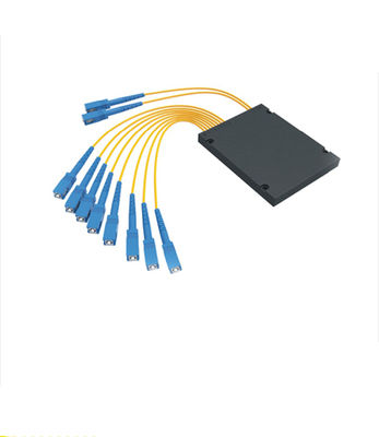 2x8 PLC Fiber Optic Splitter z długością fali 1260-1650 nm i niską stratą wstawienia dla CATV i FTTX