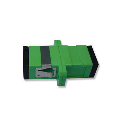 Adapter światłowodowy SC APC 55 dB z niskimi stratami wtrąceniowymi (<0,3 dB) dla jednomodowych sieci telekomunikacyjnych