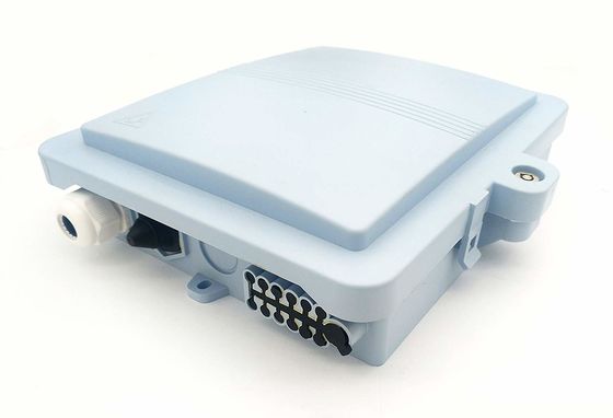 Wodoodporna skrzynka zakończeniowa światłowodowa IP67 z rozdzielaczem 1x16 SC/UPC i materiałem PC do sieci FTTH