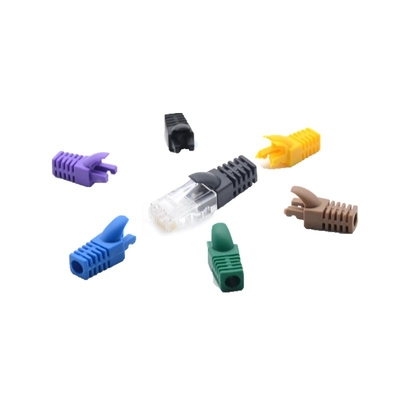 Ekranowane złącze Ethernet RJ45 CAT7 o przepustowości 600 MHz, dwuczęściowa metalowa obudowa i katastrofalne ekranowanie