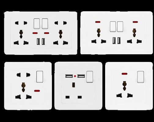 RJ45 i LC/SC Hybrid Wall Switch z 10Gbps Cat6A i 100Gbps OM4 dla najwyższej wydajności sieci