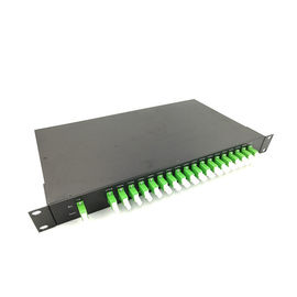 1U E2000 APC FTTH Skrzynka kablowa do walcowania na zimno 19 cali z adapterem