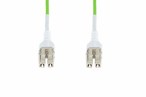 OM5 100 Gigabit Multimode Duplex Fiber Optic Patch Cord z materiałem PVC/LSZH i niestandardową długością