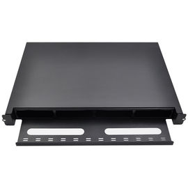 1U 19-calowa skrzynka rozdzielcza światłowodowa Rack Mount Stal walcowana na zimno 1.2T Materiał Gruby