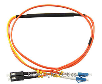 Duplex 62.5 / 125 Patchcord światłowodowy / tryb światłowodowy Kondycjonujący kabel skaczący