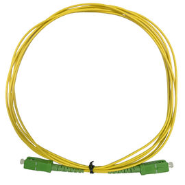 Patchcord światłowodowy jednomodowy Simplex 2,0 mm SC APC Green Connecter