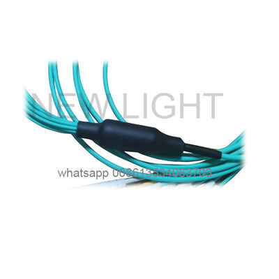 Kabel MTP MPO z 12 rdzeniami OM4 dla sieci 40/100G z MPO do LC Breakout