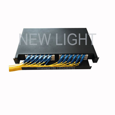 12/24 Ramiona dystrybucji włókien ściennych z konstrukcją stalową do zarządzania włókienami w pomieszczeniach