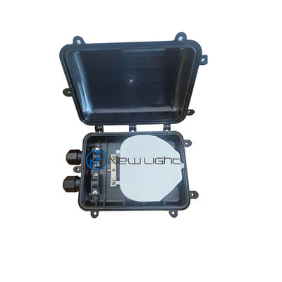 Złącze światłowodowe o pojemności 48 włókien, wykonane z materiału ABS+PC, IP68, do instalacji poziomej