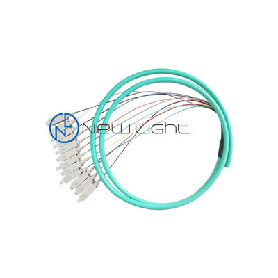 12core Multimode Fiber Optic Pigtail o średnicy 0,9 mm do szybkiej transmisji danych