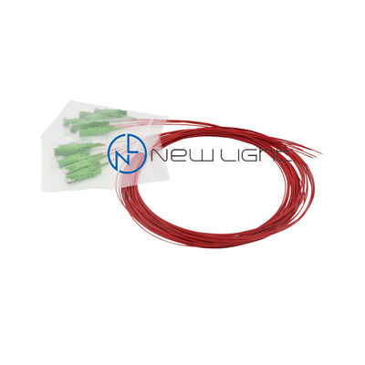 Kable światłowodowe E9 / 125 OS2 LC / APC Światłowodowe kable krosowe Pigtail światłowodowy