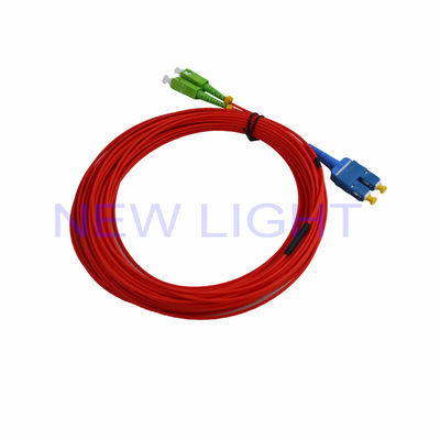 LSZH 2.0mm SC Uniboot Multimode Fiber Optic Patch Cord z dostosowalną długością